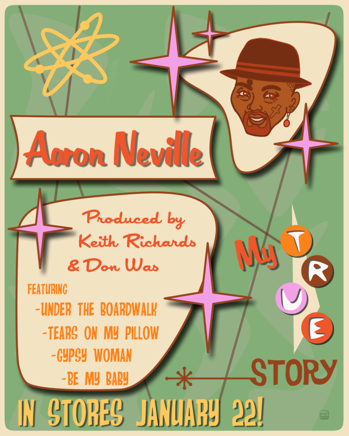 Aaron Neville PosterPNG