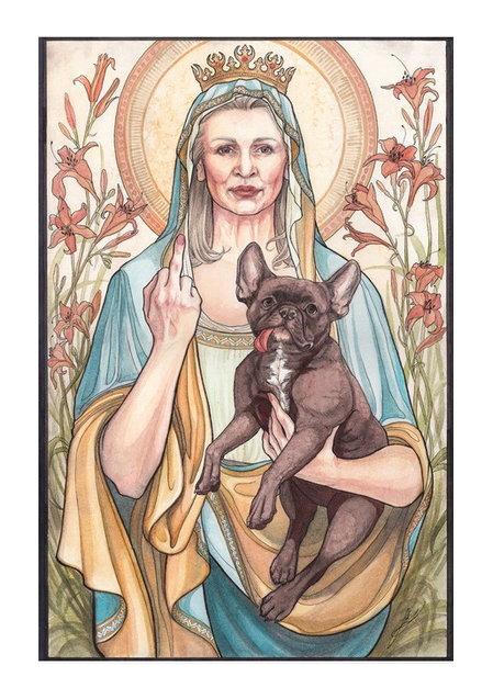 Our Lady of the Middle Finger
